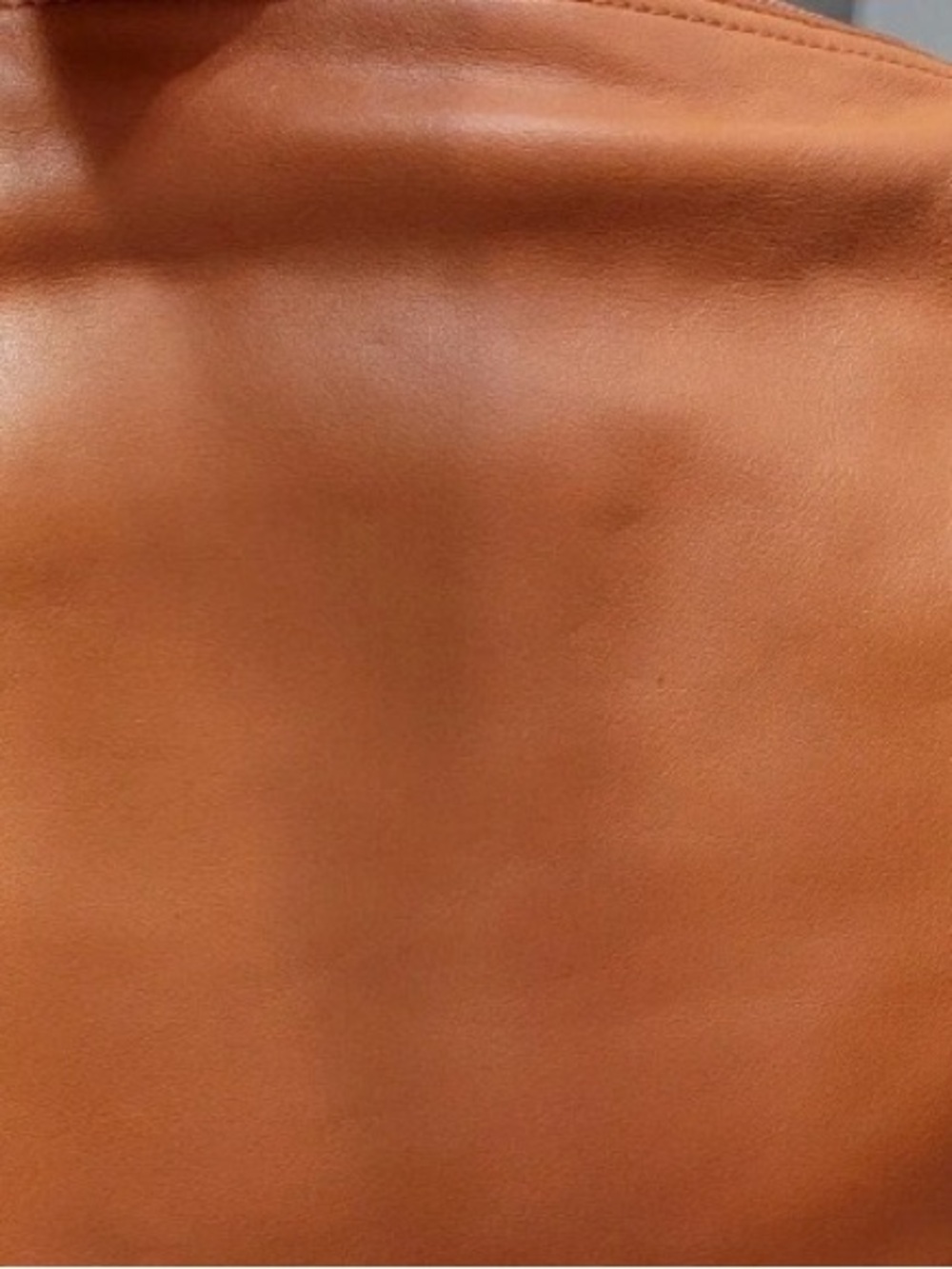 Coach Ali Hobo Tangerine Leather Shoulder Bag with Signature Charm - Picture 11 of 12